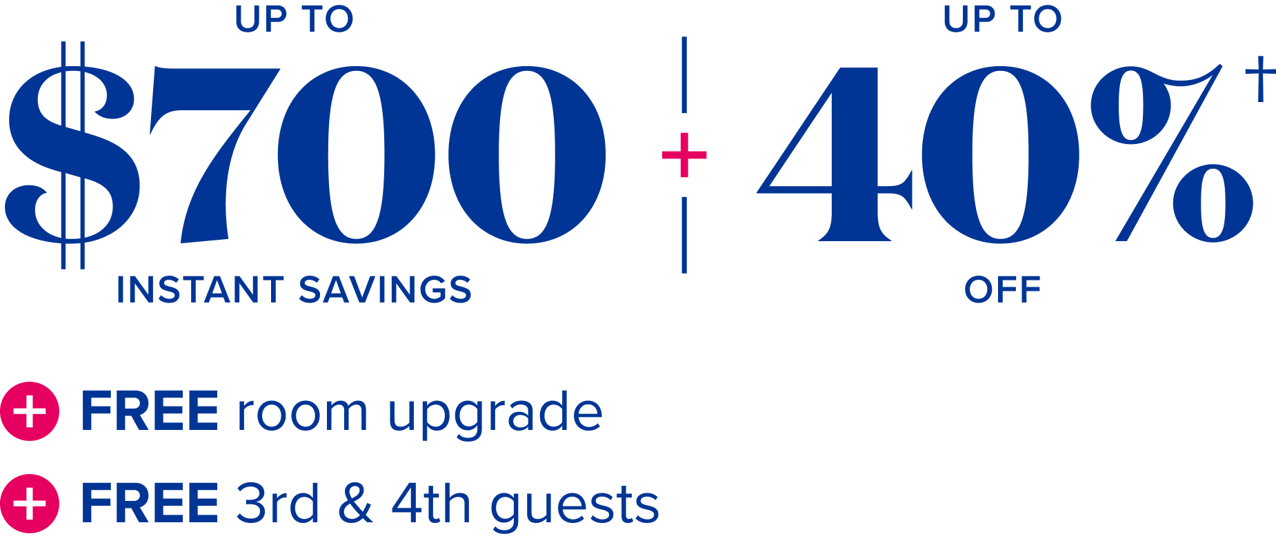 up to $700 instant savings sale lockup